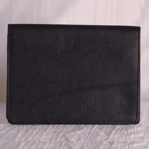 Premium leather passport and card holder