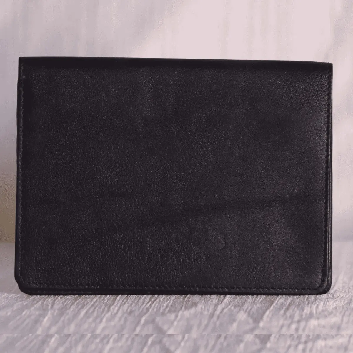 Premium leather passport and card holder